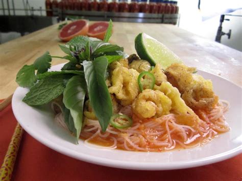 crisp-five-spice-calamari-with-spicy-citrus-noodles image