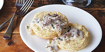 alabama-cat-head-biscuits-with-sausage-gravy image