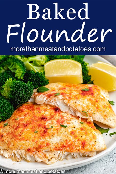 baked-flounder-with-lemon-garlic-and-butter-more image