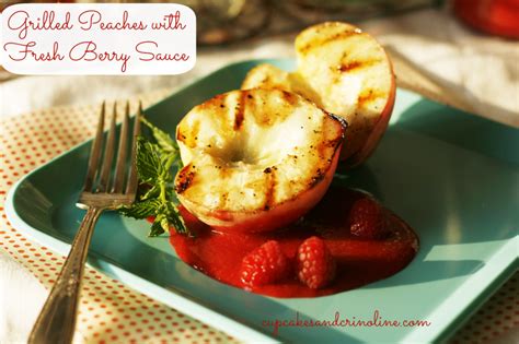 grilled-peaches-with-fresh-berry-sauce-todays image