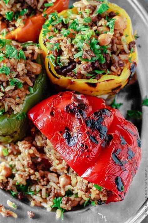 greek-stuffed-peppers-dairy-and-gluten-free image