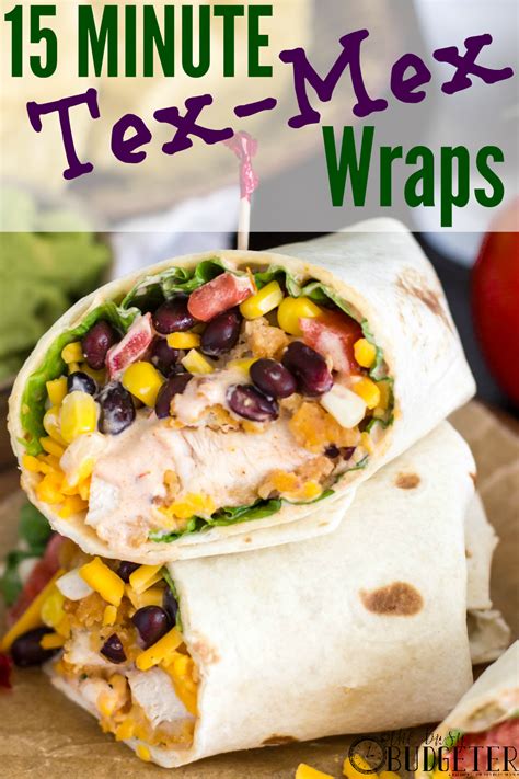 15-minute-crispy-tex-mex-chicken-wraps-the-busy image