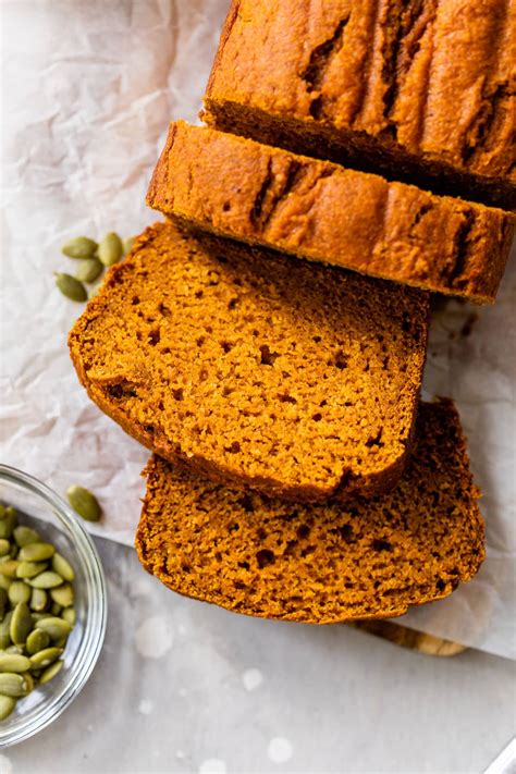 healthy-pumpkin-bread-no-sugar-whole-wheat-flour image