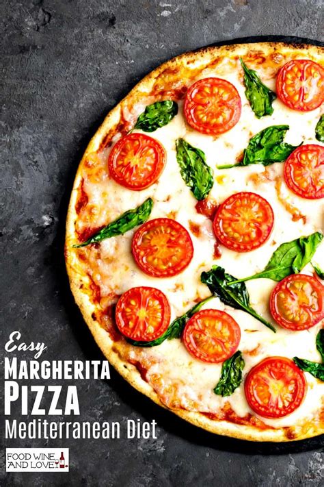 mediterranean-diet-margherita-pizza-recipe-food image