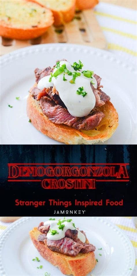 demogorgonzola-crostini-stranger-things-inspired image
