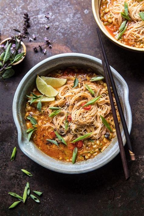 saucy-coconut-curry-with-rice-noodles-and-garden image