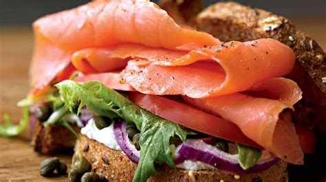 healthy-smoked-salmon-sandwich-perfect image