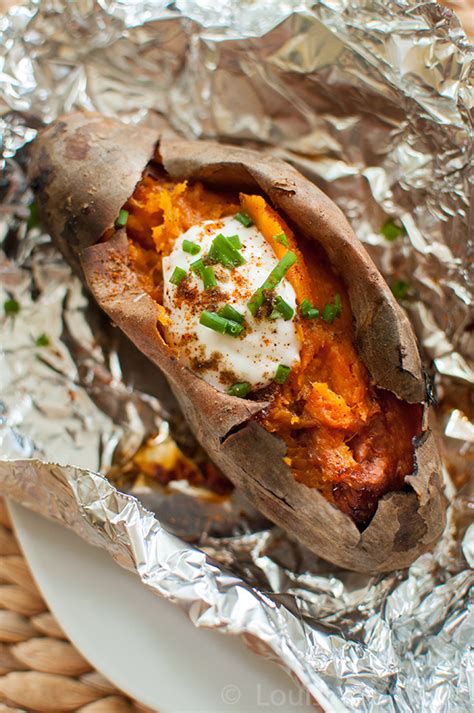 baked-sweet-potatoes-on-the-bbq-living-lou image