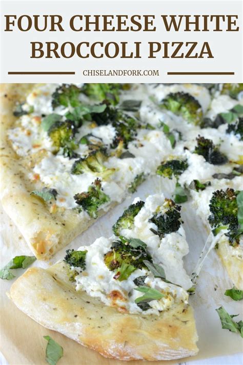 four-cheese-white-broccoli-pizza-recipe-chisel-fork image