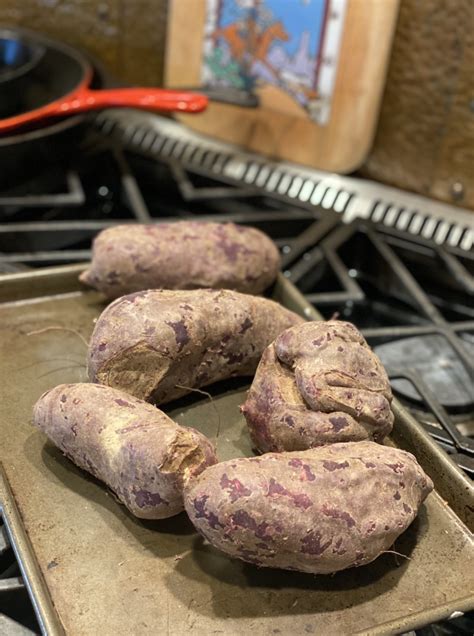 purple-sweet-potato-casserole-with-marshmallow image