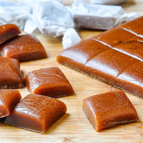 homemade-chewy-caramels-rock image