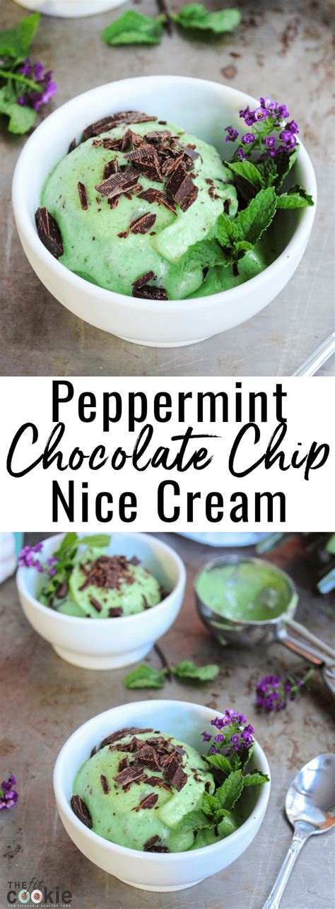 peppermint-chocolate-chip-nice-cream-the-fit-cookie image