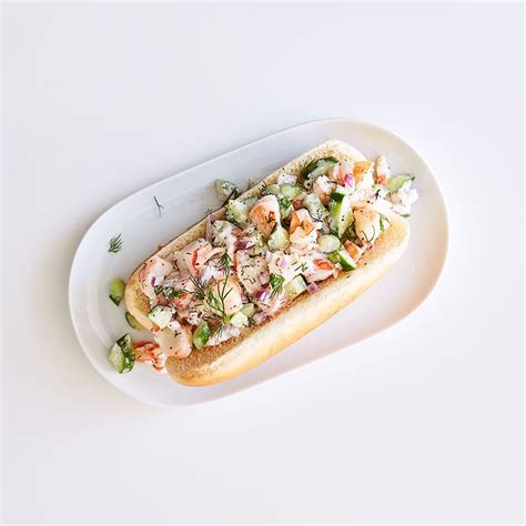 shrimp-salad-sandwich-with-cucumber-dill image