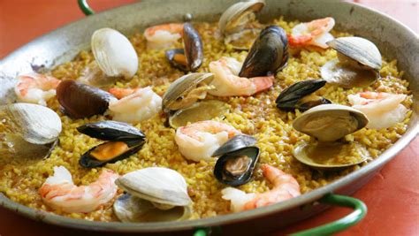 paella-with-shrimp-clams-mussels image