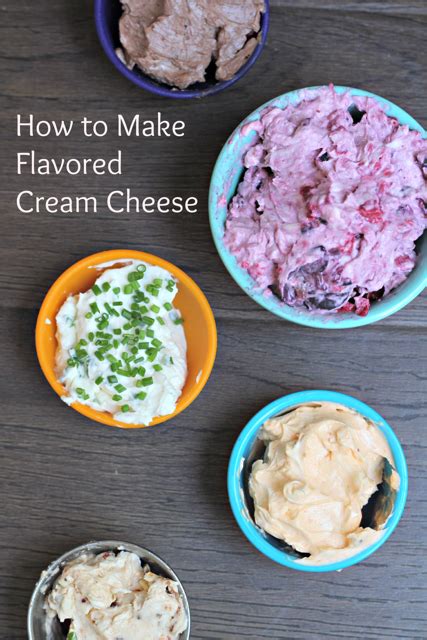 how-to-make-flavored-cream-cheese-what-jew image