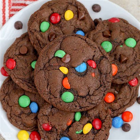 chocolate-mm-cookies-celebrating-sweets image