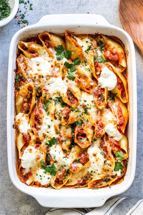 ultra-easy-stuffed-shells-with-sausage-little-broken image