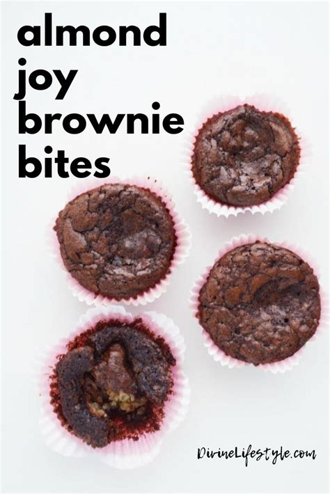 almond-joy-brownie-bites-recipe-leftover-halloween image