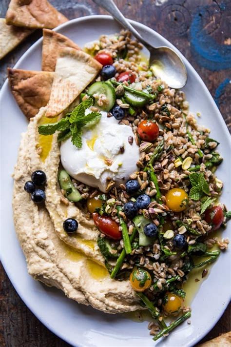 farro-tabbouleh-with-burrata-and-hummus-half-baked-harvest image