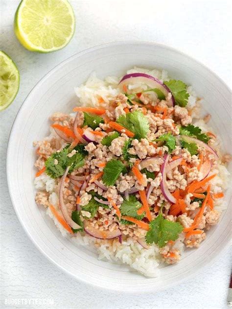 nam-sod-thai-pork-salad-recipe-budget-bytes image