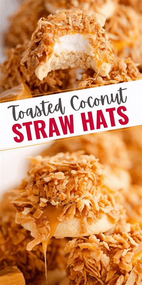 toasted-coconut-straw-hat-cookies-the-creative-bite image