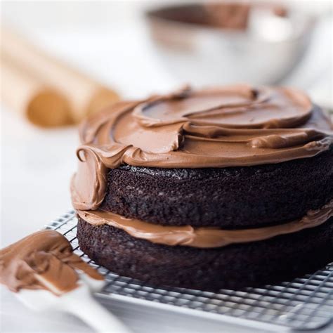 double-chocolate-layer-cake-food-wine-magazine image