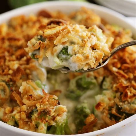 broccoli-cheddar-gratin-with-crispy-onions-the image