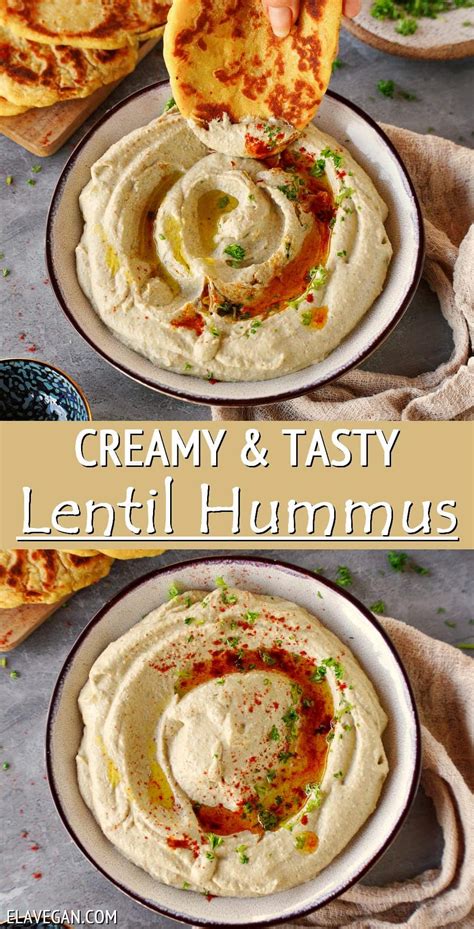 lentil-hummus-creamy-dip-recipe-elavegan image