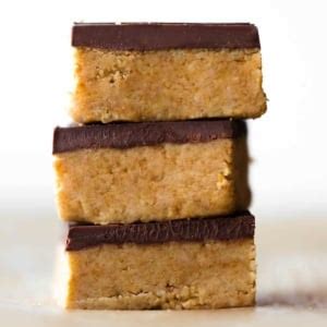 no-bake-chocolate-peanut-butter-bars image
