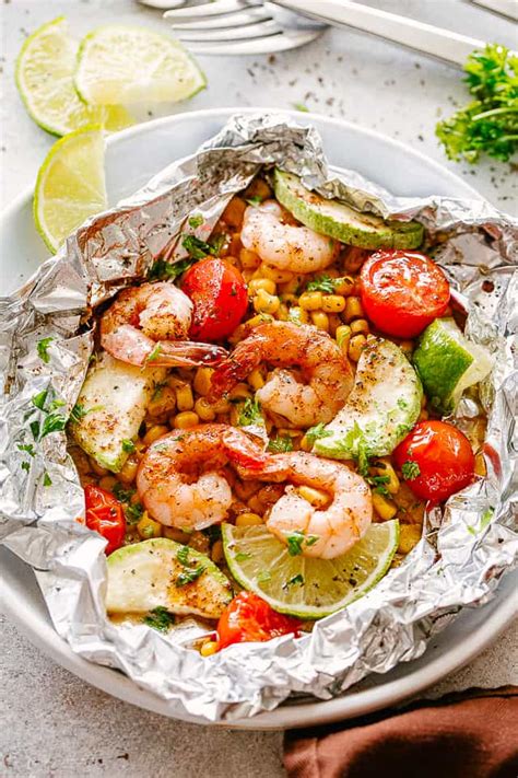 coconut-lime-grilled-shrimp-summer-veggies-in-foil image