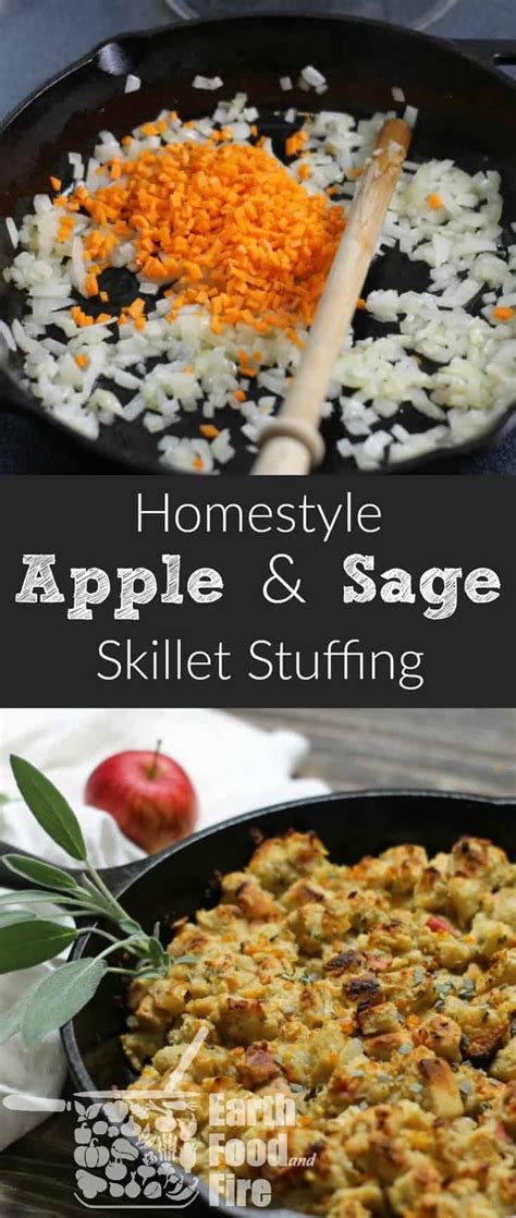 skillet-cooked-apple-and-sage-stuffing-earth-food-and image