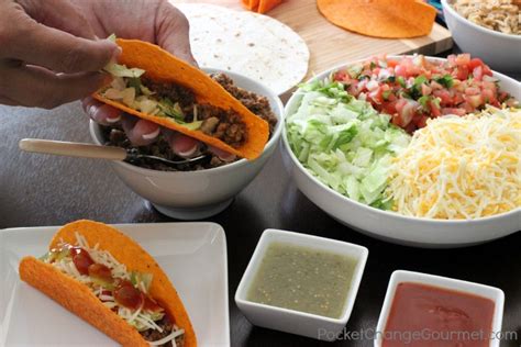 build-your-own-taco-bar-pocket-change-gourmet image