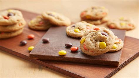 hersheys-mini-reeses-pieces-peanut-butter-cookies image