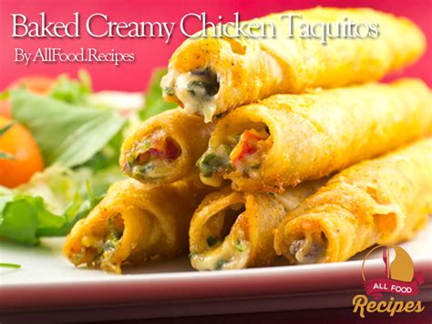 baked-creamy-chicken-taquitos-all-food-recipes-best image