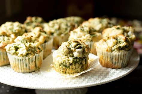 spinach-feta-muffins-dimitras-dishes image