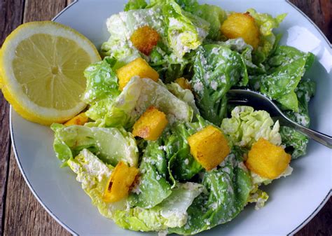 vegan-ceasar-salad-with-polenta-croutons-roots image