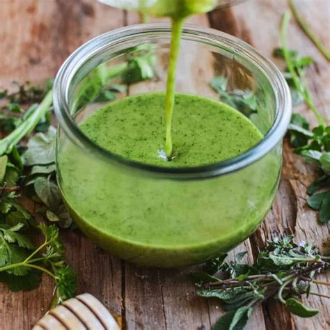 easy-green-herb-salad-dressing-home-grown image