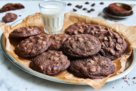 chocolate-drop-cookies-recipe-king-arthur-baking image