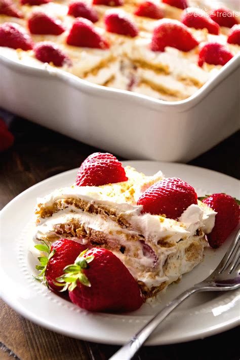 no-bake-strawberry-cheesecake-icebox-cake image