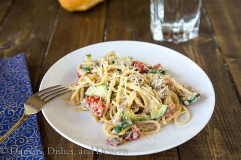 creamy-zucchini-tomato-ricotta-pasta image