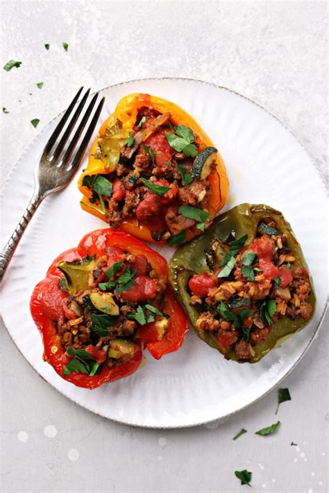 dairy-free-stuffed-peppers-cook-nourish-bliss image