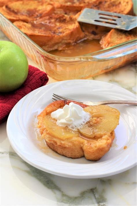 baked-caramel-apple-french-toast-my-recipe-treasures image