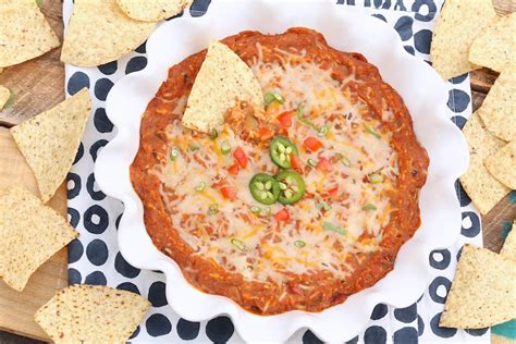easy-baked-refried-bean-dip-or-taco-or-burrito-filling image