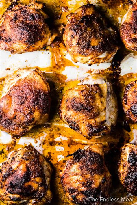 juicy-baked-chicken-thighs-easy image