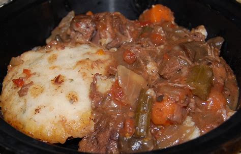 slow-cooker-burgundy-stew-with-herb-dumplings image