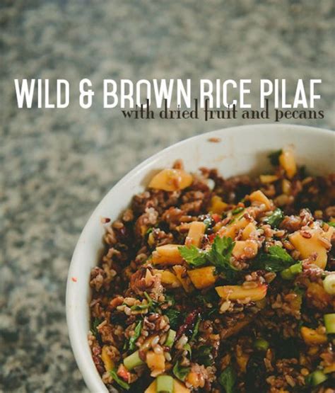 wild-and-brown-rice-pilaf-with-dried-fruit-and-pecans image