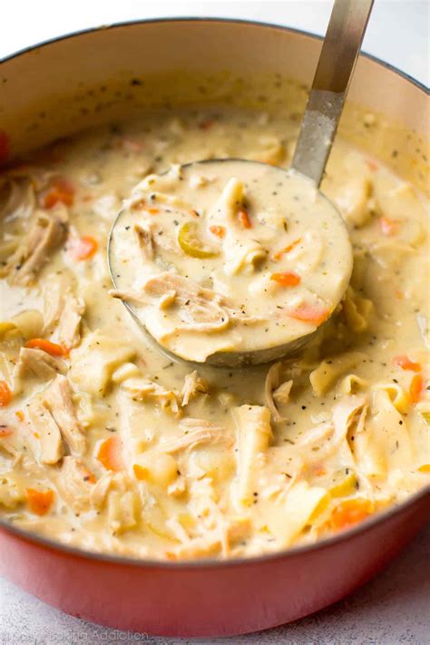creamy-chicken-noodle-soup-sallys-baking-addiction image