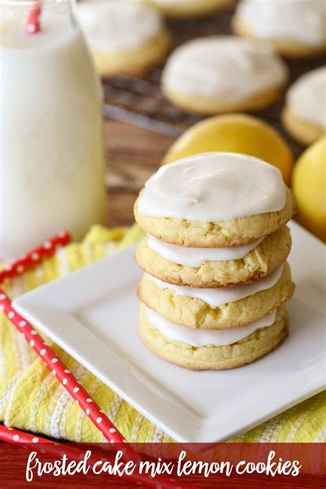 frosted-lemon-cookies-made-with-cake-mix-lil-luna image