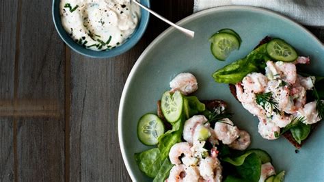 shrimp-and-cucumber-salad-with-horseradish-mayo image