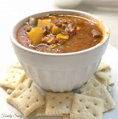 the-best-spicy-hamburger-vegetable-soup-ever image